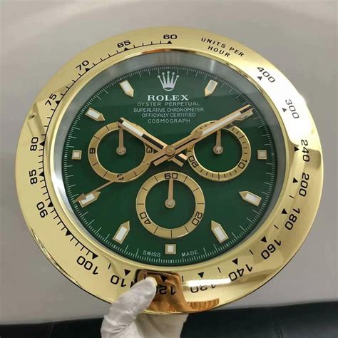 green rolex clocks|Rolex green face price.